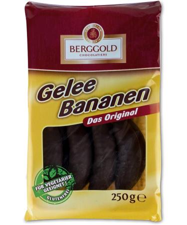 Buy Pack of 40 Berggold Jelly Bananas (40 x 250 g) - Delicious International Shipping! - Buy Online on GoSupps.com