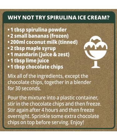 Green Origins Organic Spirulina Powder 90g - Premium Quality Superfood Supplement - Buy Online on GoSupps.com