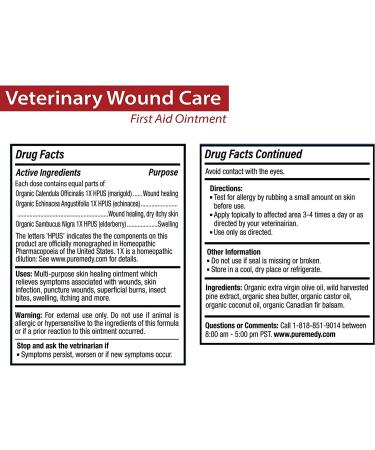 PUREMEDY Veterinary Wound Care - 1 OZ | Fast-Acting Healing for Pets | International Shipping Available - Buy Online on GoSupps.com