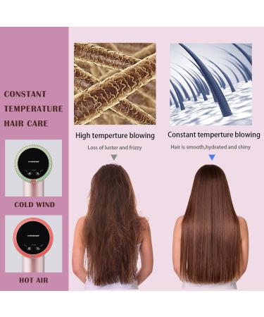 Freestanding Cordless Hair Dryer Temperature Hair Blow Dryer for Women 6 Levels Wind Speed Adjustment Intelligent Battery Hair Dryer with Diffuser/Charging Stand Blue - Buy Online on GoSupps.com