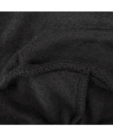 Izefia Dog Hoodie - Warm Fleece Sweatshirt with Pocket for Small Medium & Large Dogs & Cats - Winter Jumpsuit in XXL Black - Buy Online on GoSupps.com