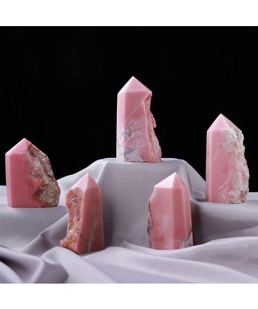 Rock Crystal Natural Pink Opal Cluster Geode Wand Geode Druzy Specimen Crafts Irregular Raw Stone Home Decor Collection 400g Gift (Size : 350g) - Buy Online on GoSupps.com