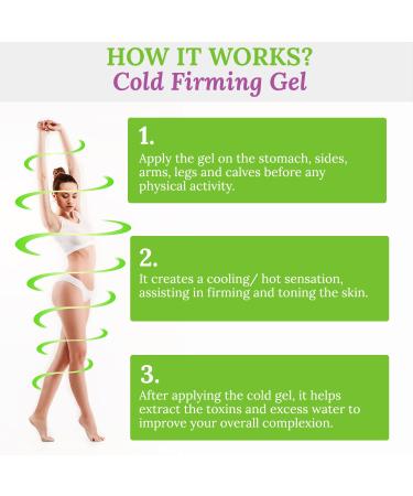 Brazilian Belle Cold Gel with Caffeine and Green Tea Extract - Skin Texture Improvement, Hydration, and Moisturization - 6 oz Jar - Buy Online on GoSupps.com