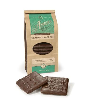 Dark Chocolate Covered Graham Crackers | Asher's Chocolates | Kosher Chocolate | Family Owned Since 1892 - Buy Online on GoSupps.com