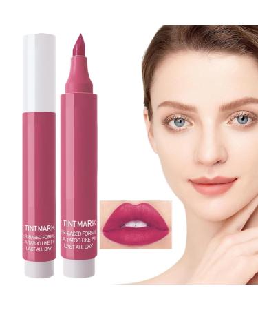  Zunishaone Lip marker long-lasting moisturizing color | Lipstick pen with precise point intense color easy application matte or glossy finish waterproofs lips - Buy Online on GoSupps.com