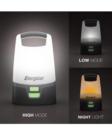 Energizer Vision LED Lantern  Versatile Camping Lantern  Emergency Light or Outdoor Light  USB Port to Charge Devices  Pack of 1 Black Vision Lantern - Buy Online on GoSupps.com