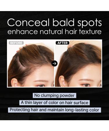 Perfect Hairline Powder - Instant Hair Loss Concealer | Root Touch Up for Men & Women | Stain Proof 100 Hours | Dark Brown 0.32 oz - Buy Online on GoSupps.com
