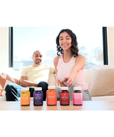 Sports Research Organic Apple Cider Vinegar Gummies - 60 Natural 'With the Mother' Gummies - Buy Online on GoSupps.com