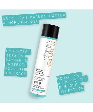 Flawless by Gabrielle Union 3 Minute Restoring Hair Conditioner 8 OZ - Hydrating Hair Treatment - Buy Online on GoSupps.com