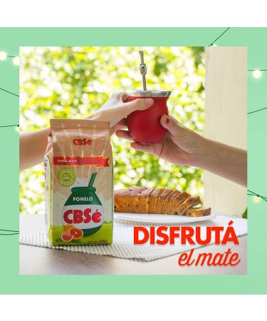 CBS Yerba Mat Fruits de la For t 2x0.5 kg + CBS Yerba Mat Pamplemousse 0.5 kg |Th mat d'Argentine | Boisson revigorante et nergisante - Buy Online on GoSupps.com
