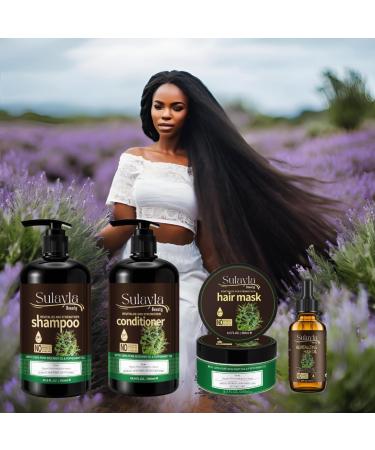 Sulayla Beauty Revitalizing Hair Oil -100% Pure and Natural for Silkier stronger Hair - Contains Rosemary and Peppermint Oil - 30ml. - Buy Online on GoSupps.com
