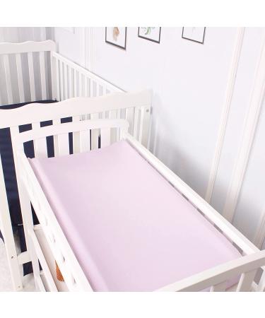 CaSaJa Diaper Changing Pad Cover for Baby Girls Set of 3  Snug Fit 4-Sided Contoured Changing Table Pad 16x31 16x32  Fitted Change Pad Sheet Gray Purple Pink  100% Silky Soft Breathable Microfiber Light Grey & Light Purple & Pink Pack of 3 - Buy Online on GoSupps.com