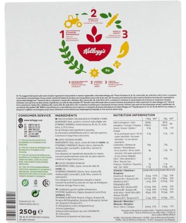 Kellogg's Corn Flakes Classic Crunchy Breakfast Cereal Cereal 5 Pack 250g - Buy Online on GoSupps.com