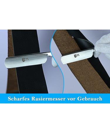 Buy SMI Razor for Men - Fixed Blade Barber Knife with Case (1404) | International Shipping - Buy Online on GoSupps.com