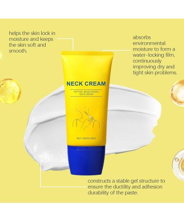  Generisch Anti Aging Firming Cream for Neck Firming Neck Cream with Collagen Vitamin C Hyaluronic Acid Reduce Wrinkles Moisturizes & Firms (1 Pack 150g) - Buy Online on GoSupps.com