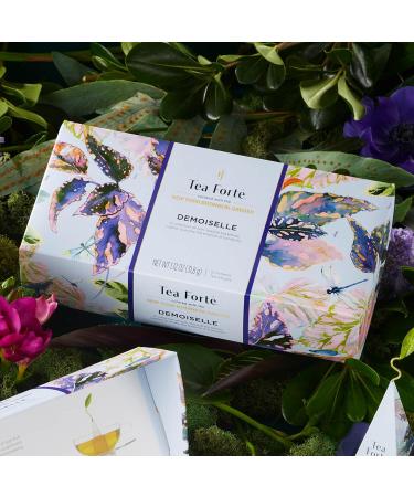 Tea Forte Demoiselle Lot de 10 sachets pyramidaux emball s individuellement - Buy Online on GoSupps.com