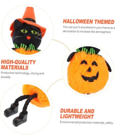 Zerodeko 2 Pcs Halloween Pendant Halloween Decors Ghost Photo Props Ghost Ornament Halloween Favor Haunted House Decors Doll Decor Ghost Doll Ghost Festival Pendant Toy Pumpkin Fabric - Buy Online on GoSupps.com