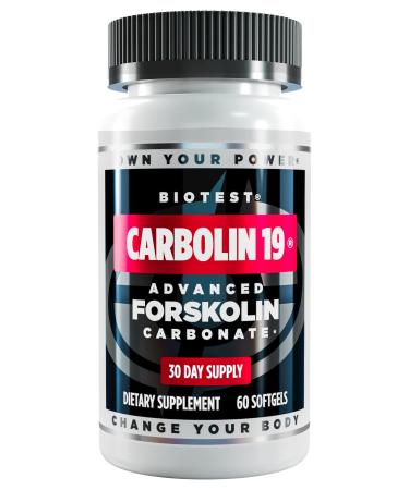 Biotest Carbolin 19 - Enhanced Forskolin for Greater Fat Loss* - 30 Servings