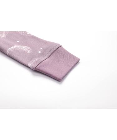 Owlivia Organic Cotton Baby Sleep N Play Romper | Long Sleeve Pyjama | Feather | Size Newborn-24 Months - Buy Online on GoSupps.com
