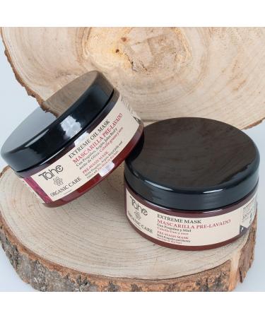 Tahe Organic Hair Mask for Fine & Dry Hair Nourishing 300 ml Treatment for Healthy Hydrated Locks | Int'l Shipping Available - Buy Online on GoSupps.com