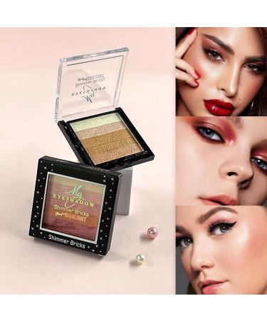 Farbenfrohe Lidschattenpalette - Lidschatten Shimmer Farbenfrohe Lidschattenpalette (04) - Buy Online on GoSupps.com