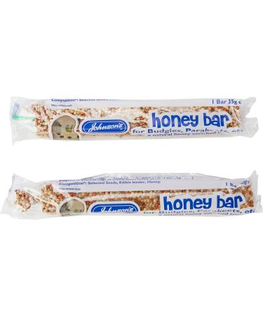 Johnsons Bulk Box Treat 2 Eat Budgie/Parakeet Honey Bars 1x40 40 Count (Pack of 1) Budgie/Parakeet Honey Bars 1x40 - Buy Online on GoSupps.com