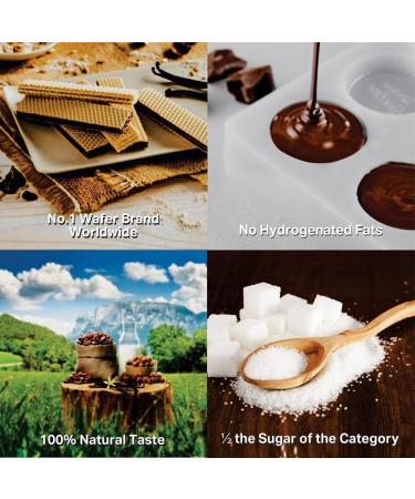  Loacker Loacker Wafer Cocoa and Chocolate Waffles 175 g Pack of 12 - Buy Online on GoSupps.com