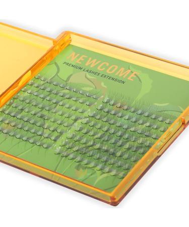 NEWCOME 6D Premade Fans - Ultra-Fine 0.10MM Volume Boost Lashes Hypoallergenic & Versatile for All Eye Shapes (D 9MM - Buy Online on GoSupps.com