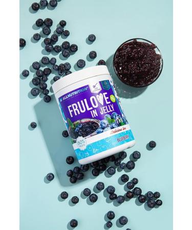 ALLNUTRITION FRULOVE IN JELLY Fruit in gel without added sugar 1000g BLUEBERRY - Buy Online on GoSupps.com