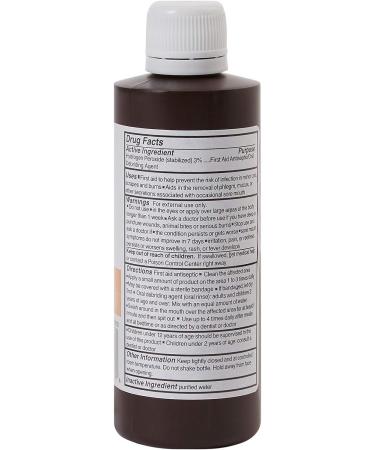 McKesson Antiseptic Hydrogen Peroxide 3% 4oz Bottle - Pack of 24 - Buy Online on GoSupps.com