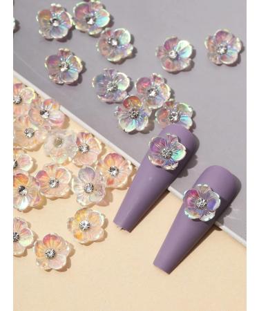 30pcs Floral 3D Nail Art Charms Mix Floral Nail Art Mini Cabochon Nail Art Decoration DIY Nail Charms Nail DIY Supplies - Buy Online on GoSupps.com