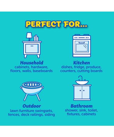 Scrub Daddy & Cif All Purpose Cleaning Cream - Lemon | Multi-Surface Cleaner & Scratch-Free Sponge for Home | International Shipping Available - Buy Online on GoSupps.com