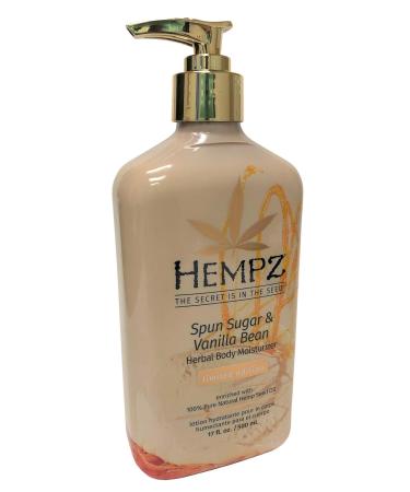 Hempz Spun Sugar & Vanilla Bean Herbal Body Moisturizer - Nourishing Hydration for All Skin Types | International Shipping Available - Buy Online on GoSupps.com