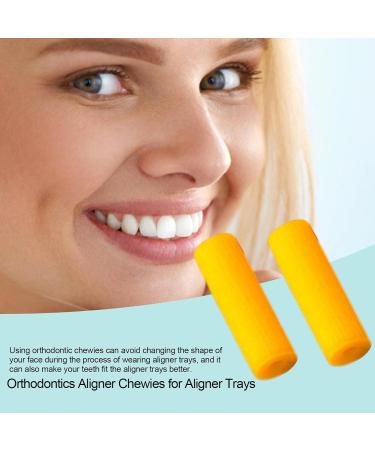Orth Aligner Chewies for Invisalign & Aligner Chompers - Dental Chewies (Box of 2 Mango Flavor 6 Colors) | Shop Now! - Buy Online on GoSupps.com