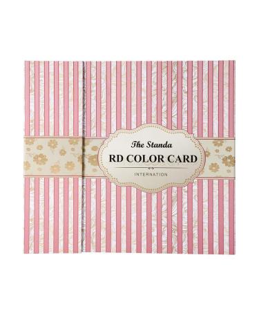 ZJchao Nail Presentation Book 2 Types of Nail Color Display Board Books Nail Polish Color Display Card Board (Card Book)