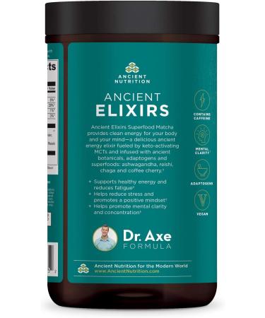 Ancient Nutrition Superfood Matcha - 20 Servings | Ancient Elixirs - Buy Online on GoSupps.com