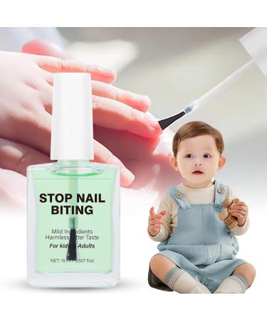 Puwaiio Stop Biting Nails Adults Thumb Sucking Prevention Liquid 15ml Long Lasting Anti Nail Biting Solution for Daily Home Travel - Buy Online on GoSupps.com