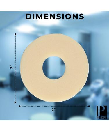 PushOn Elastic Barrier Rings - 4mm Thick Hydrocolloid Skin Extender for Colostomy Bags | Waterproof & Odor-Sealing | Pack of 20 - International Shipping Available - Buy Online on GoSupps.com