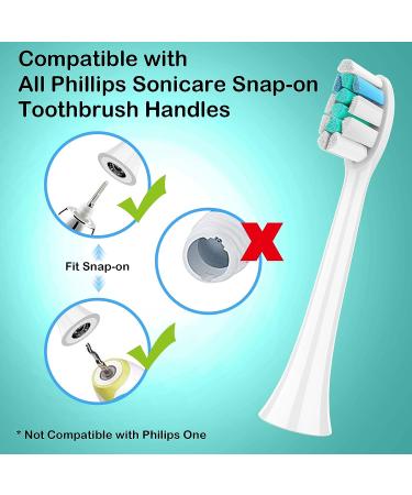 Replacement Toothbrush Head with Protective Cover for Philips Sonicare DiamondClean - Compatible with ProtectiveClean, EasyClean, FlexCare, HealthyWhite - HX9023 G2 Series - Buy Online on GoSupps.com