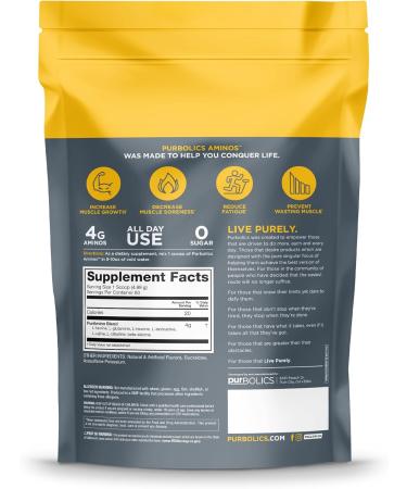 Aminos | 4g Free-Form Amino Acids & Beta-Alanine - 0 Sugar 60 Servings (Grape Gatsby) - Shop Internationally - Buy Online on GoSupps.com