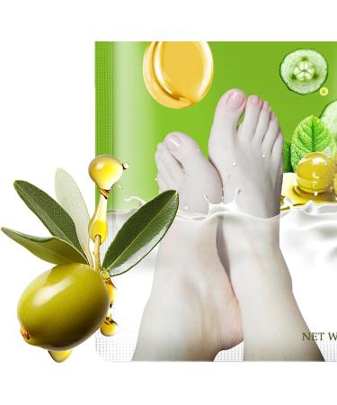 Masque exfoliant pour pieds secs - Hydratant et claircissant doux - R pe pour callosit s - Couverture de soin des pieds - Pour r paration beaut hydratation femmes hommes maison - Buy Online on GoSupps.com