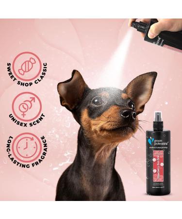 GROOM PROFESSIONAL Strawberry Bon Bon Dog Cologne Spray - Dog Perfume Spray - Dog Spray for Smelly Dogs - Fabulous Sweet Scent - Perfect for Between Washes - Long-Lasting Scent 500ml 500 ml - Buy Online on GoSupps.com