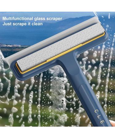 Honhoha Window Mesh Screen Cleaner - 4-in-1 Brush Cleaners For Screen | Wet And Dry Dual-Use Window Cleaner Tool Pet Hair Brush For Screen Sofa Wall Cleaning Blue - Buy Online on GoSupps.com