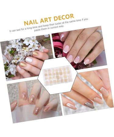 Mikinona 1 Box Nail Art Accessories Nail Glitter Manicure Decor Nail Rhinestones Gold Nail Decor Nail Charm Sticker Pearl Jewelry Gems Nail Star Earth Tones Nail Polish Rivet Sequins 3d - Buy Online on GoSupps.com