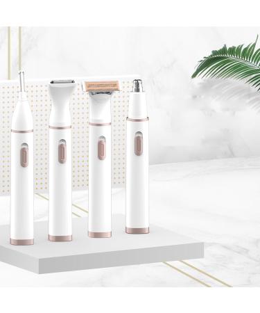 4 in 1 Facial Hair Removal for Women | Eyebrow Nose Armpit Trimmer | Shop Internationally - Buy Online on GoSupps.com