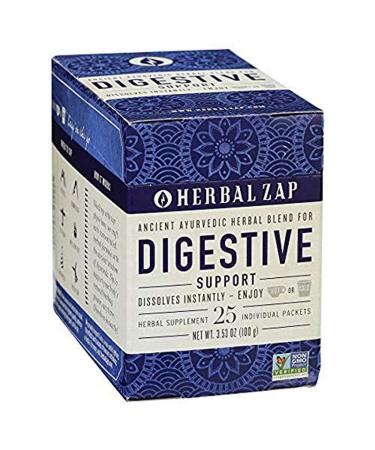 Herbal Zap Ayurveda Digestive Cool & Calm Instantly Dissolving Ayurvedic Herbs with Amla Fruit 25 Count Box