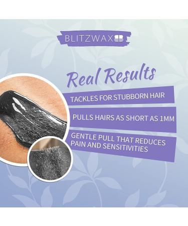 BLITZWAX Relax Formula Hard Wax Beads 1lb - Black Cologne Wax Beans for Coarse Hair - Brazilian Wax for Bikini, Underarms, Back, and Chest - Large Refill Waxing Beads for At-Home Hair Removal - Women and Men - Buy Online on GoSupps.com