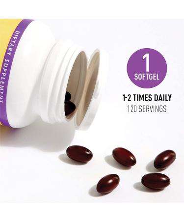 Natural Factors Coenzyme Q10 50 mg - 120 Softgels for Heart Health & Energy - Buy Online on GoSupps.com