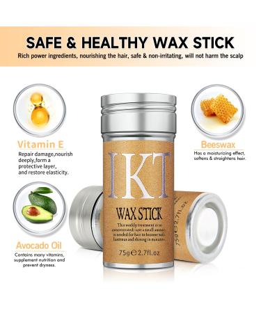 Buy Hair Wax Stick for Flyaways - Non-Greasy Styling Pomade for Frizz & Edges - 2.7 Oz - Buy Online on GoSupps.com