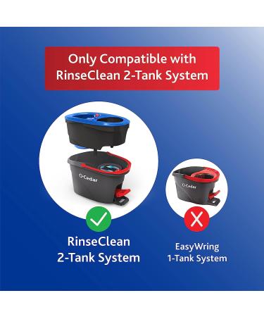 O-Cedar RinseClean Spin Mop Microfiber Refill 1 CT - 2 Pack - Buy Online on GoSupps.com